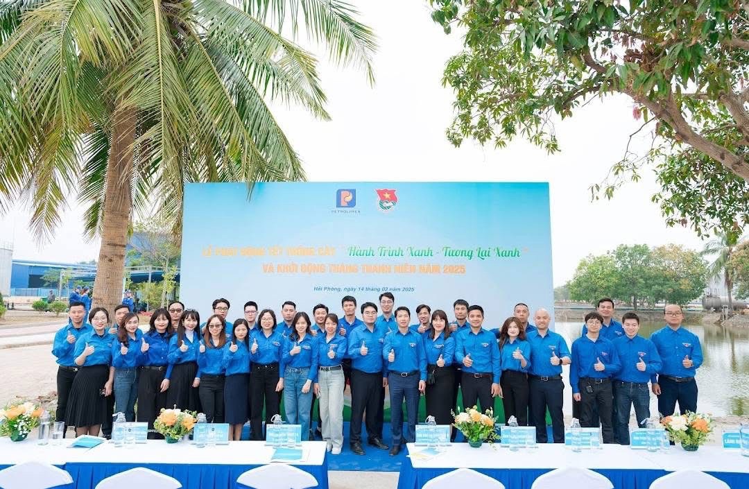 Petrolimex phát động lễ trồng cây và khởi động tháng thanh niên năm 2025