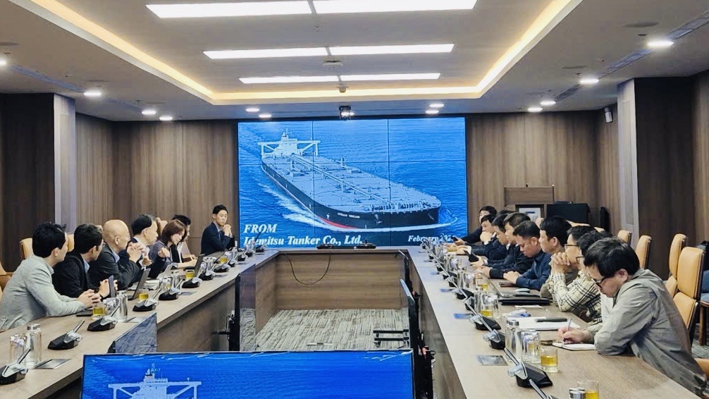 PG Tanker làm việc với Idemitsu: Tăng cường hợp tác trong quản lý khai thác tàu theo chuẩn quốc tế