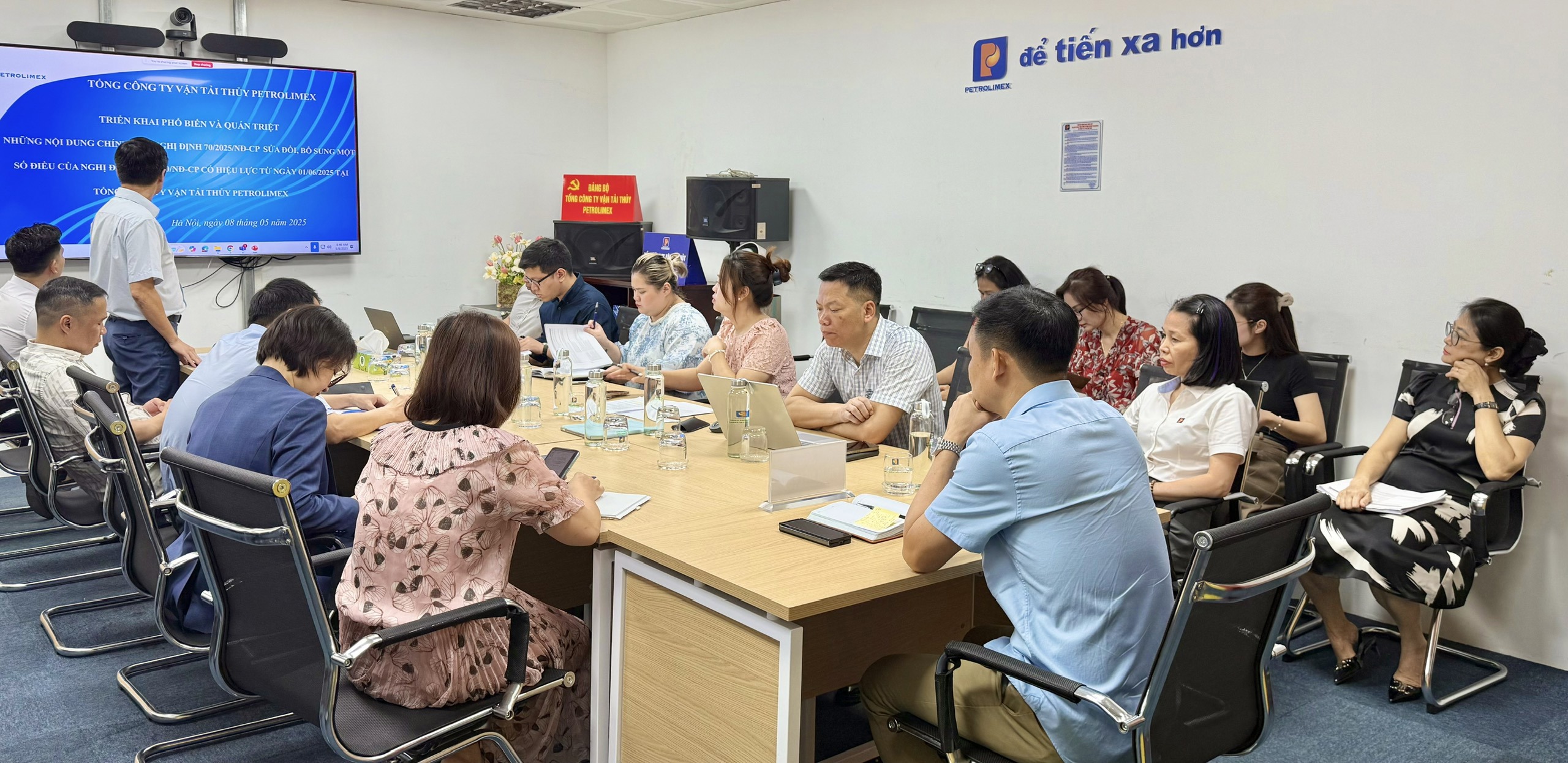 PG TANKER triển khai phổ biến và quán triệt Nghị định của Chính phủ về quy định hóa đơn, chứng từ