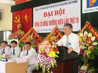 Đại hội đồng cổ đông năm 2016 Công ty PTS hải Phòng