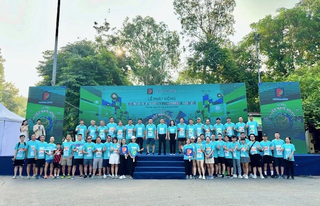 PGTANKER hưởng ứng Lễ phát động Giải chạy online Petrolimex năm 2024 “Vì một Việt Nam Xanh"