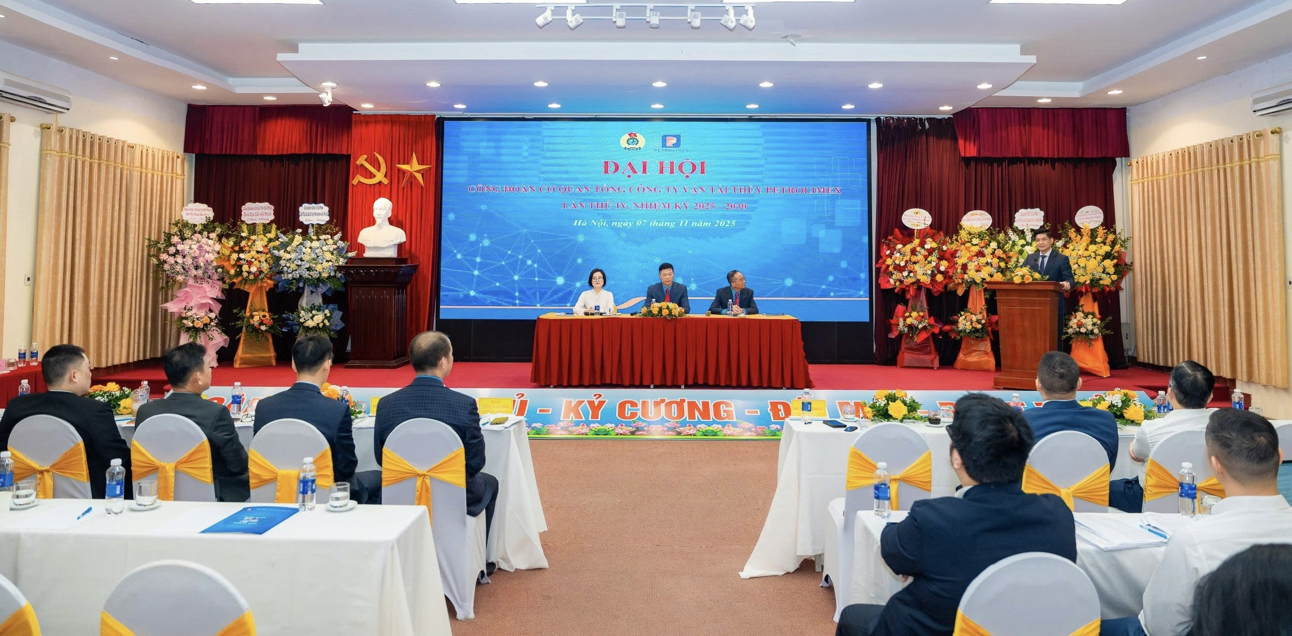 Đại hội Công đoàn cơ quan Tổng công ty Vận tải Thủy Petrolimex nhiệm kỳ 2025–2030: Đoàn kết – Dân chủ – Kỷ cương – Đổi mới – Phát triển