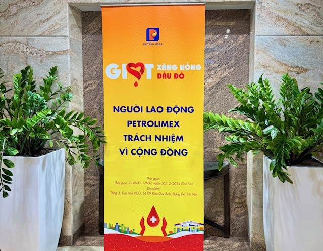 Đoàn viên Công đoàn PG TANKER tham gia chương trình hiến máu tình nguyện "Giọt Xăng hồng - Giọt Dầu đỏ" đợt 2 năm 2024