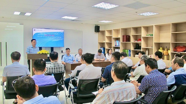Tổng công ty Vận tải thủy Petrolimex tổ chức Khóa đào tạo “Thực hành xây dựng báo cáo kiểm kê khí nhà kính” tại khu vực phía Nam
