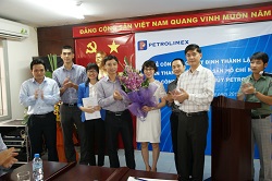 Công bố Quyết định thành lập Đoàn Thanh niên PG Tanker