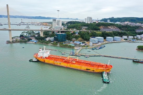 Lễ đón tàu Petrolimex 21
