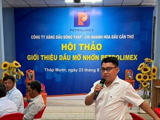 Hội thảo dầu nhờn Petrolimex tại Tháp Mười