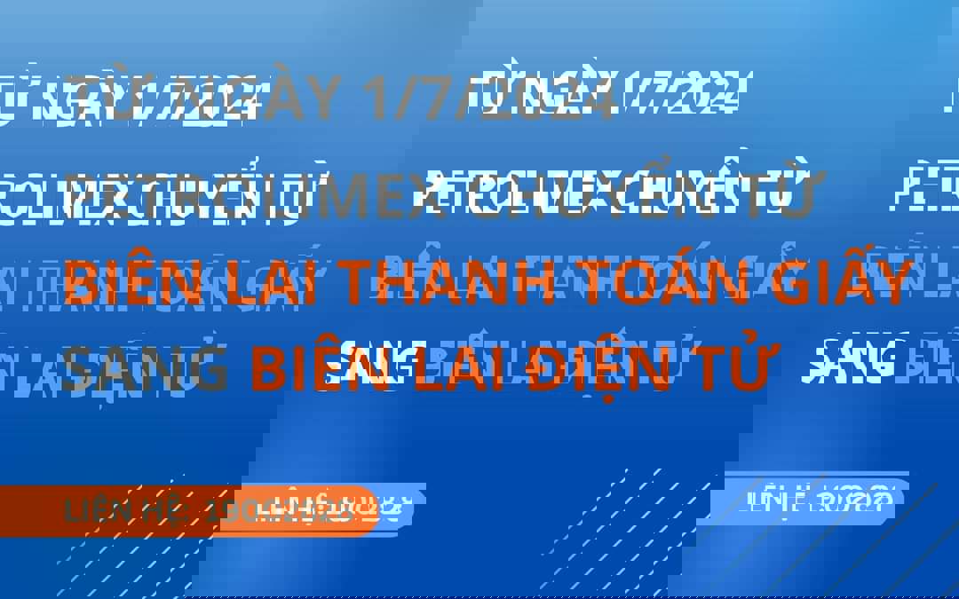 Petrolimex triển khai giải pháp Biên lai điện tử (E-receipt) với giao dịch thanh toán qua máy POS