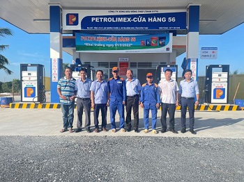 Petrolimex Đồng Tháp khai trương Petrolimex-Cửa hàng 56