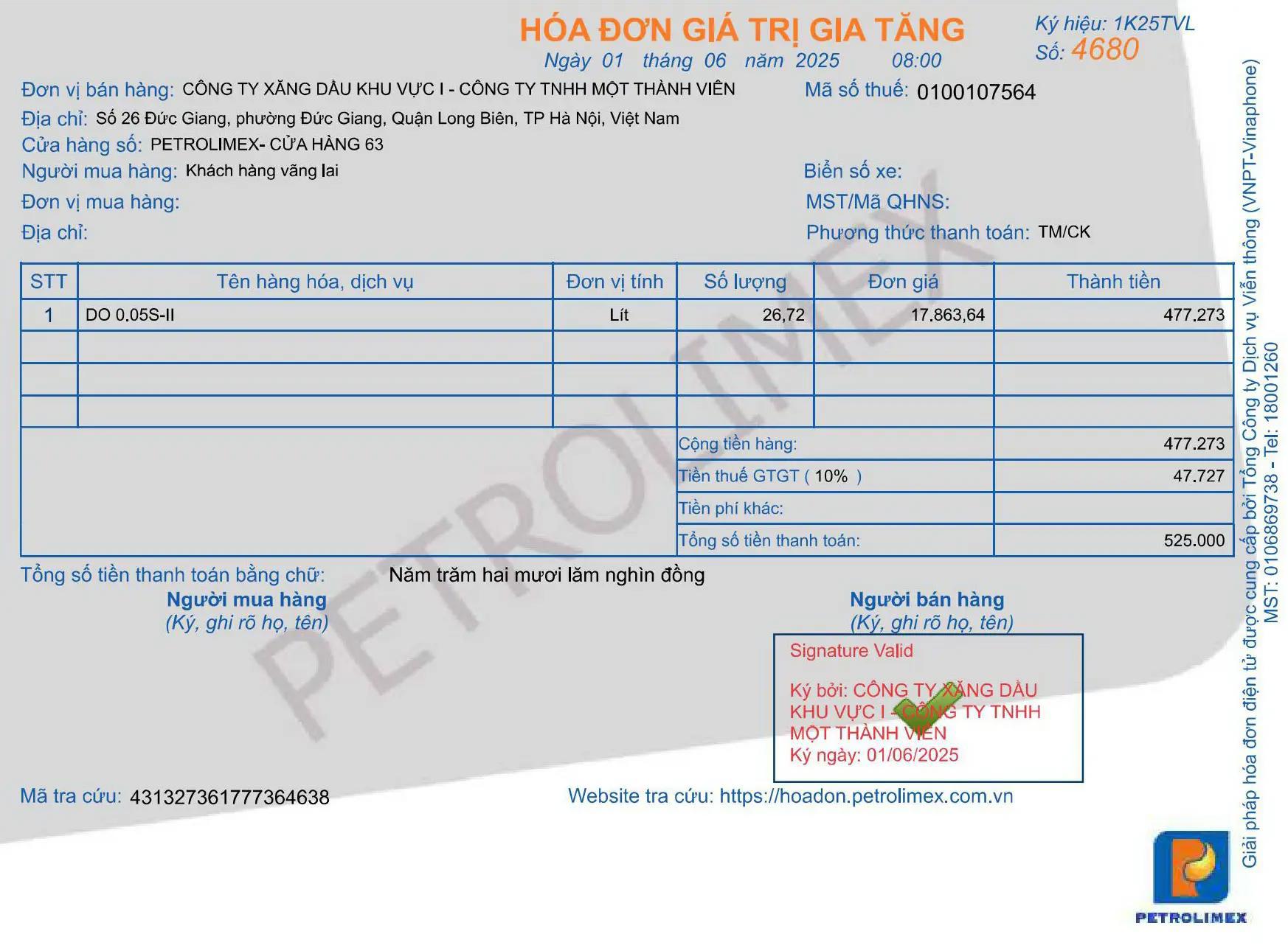 Petrolimex tiên phong triển khai hóa đơn điện tử theo Nghị định 70 của Chính phủ