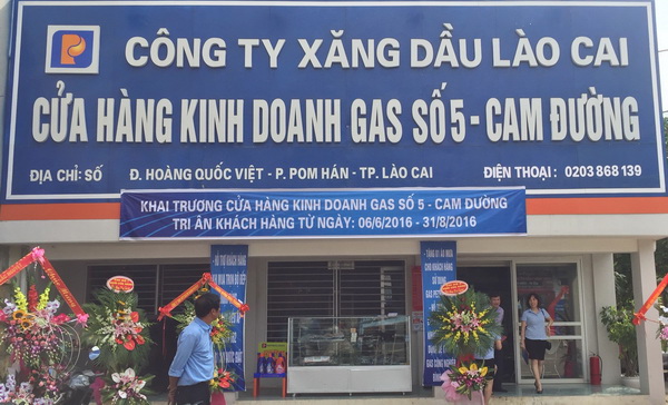 Khai trương Cửa hàng Kinh doanh gas số 5 Cam Đường