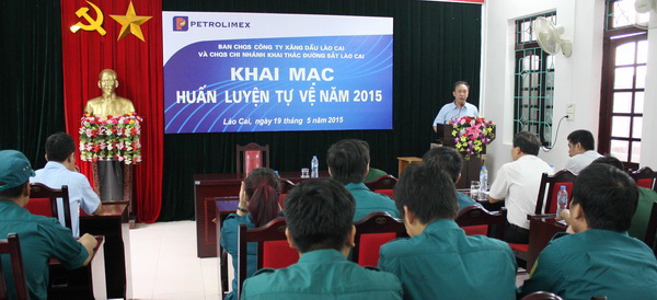 Huấn luyện tự vệ năm 2015