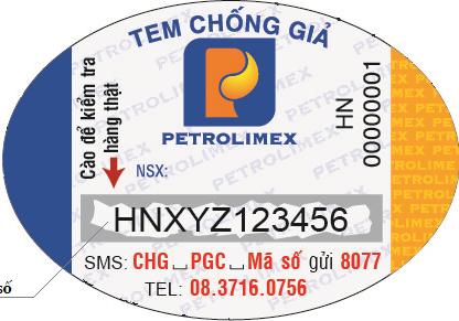 Tem chống giả 3 công nghệ và cách nhận biết sản phẩm Gas Petrolimex chính hãng