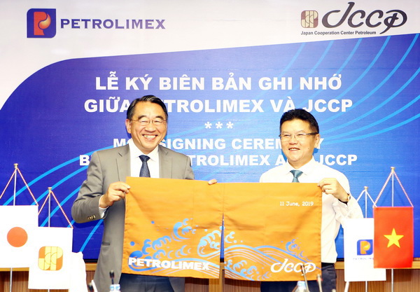 Tin ảnh: Lễ ký MOU giữa Petrolimex & JCCP