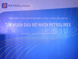 Tập huấn kỹ năng kinh doanh dầu mỡ nhờn