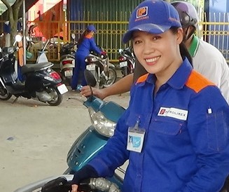Chị Loan trưởng ca mẫu mực