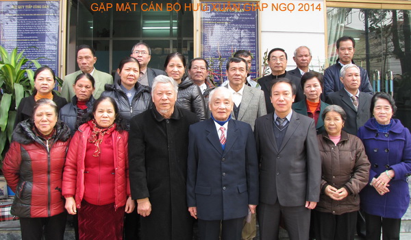 Gặp mặt cán bộ hưu trí Xuân Giáp Ngọ
