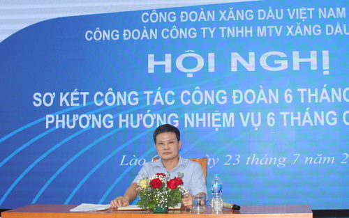 Công đoàn Petrolimex Lào Cai sơ kết công tác 6T.2020
