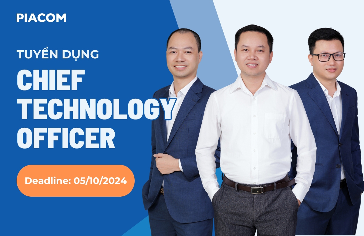 Tuyển dụng Chief Technology Officer (CTO)