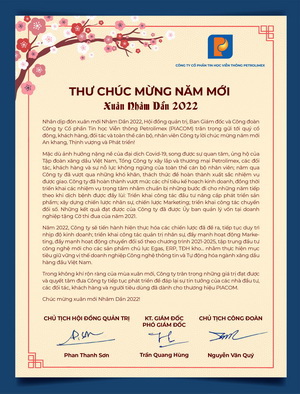 Thư chúc mừng năm mới