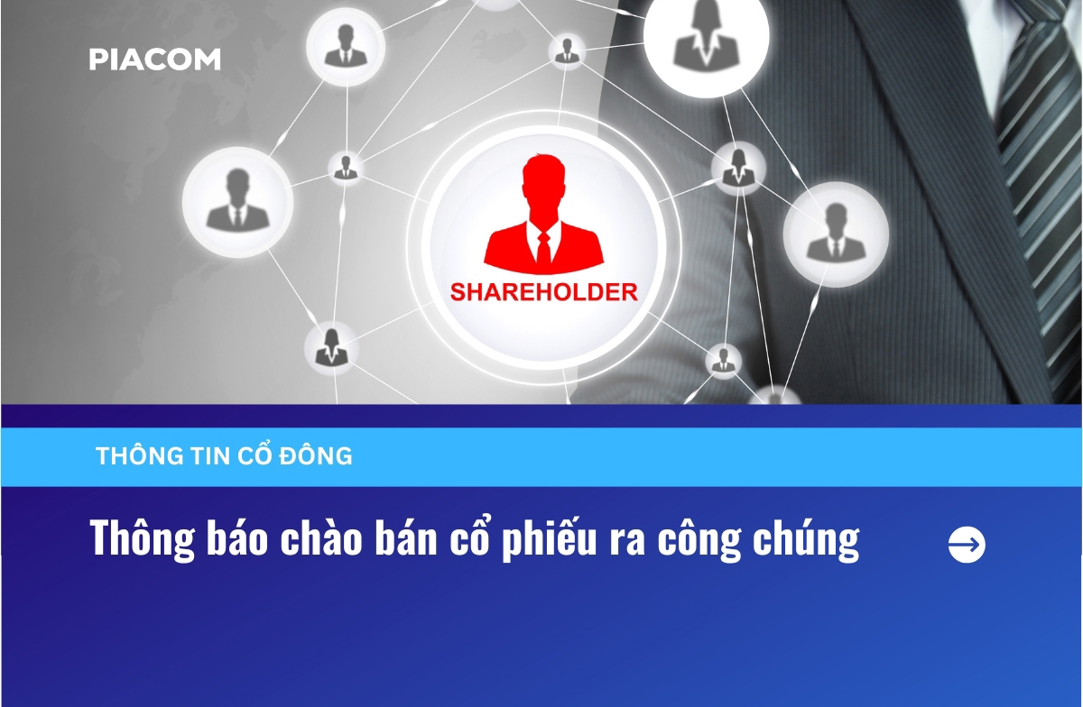 Thông báo chào bán cổ phiếu ra công chúng