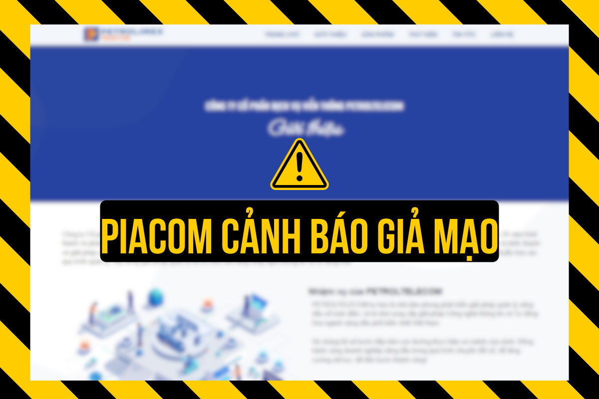 Cảnh báo về việc giả mạo thông tin công ty
