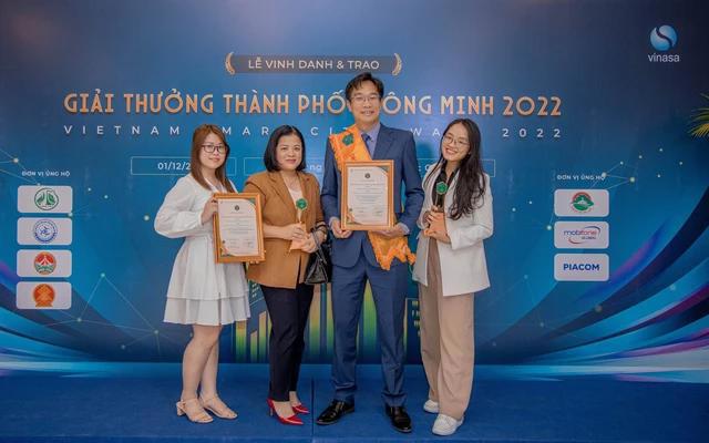 [CafeF] Giải pháp xăng dầu số EGAS thắng lớn 2 giải Thành phố Thông minh