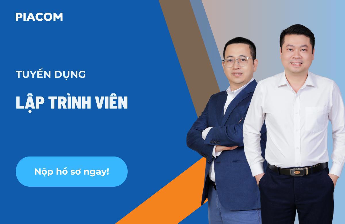 PIACOM tuyển dụng Lập trình viên