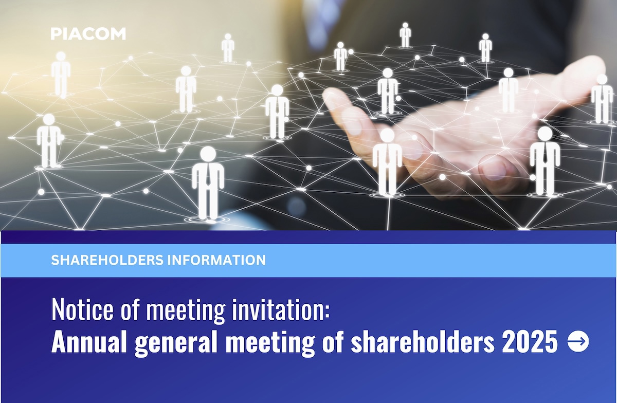 Notice of meeting invitation: Annual general meeting of shareholders 2025
