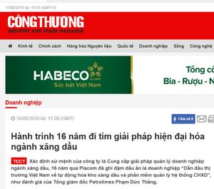 Hành trình 16 năm đi tìm giải pháp hiện đại hóa ngành xăng dầu