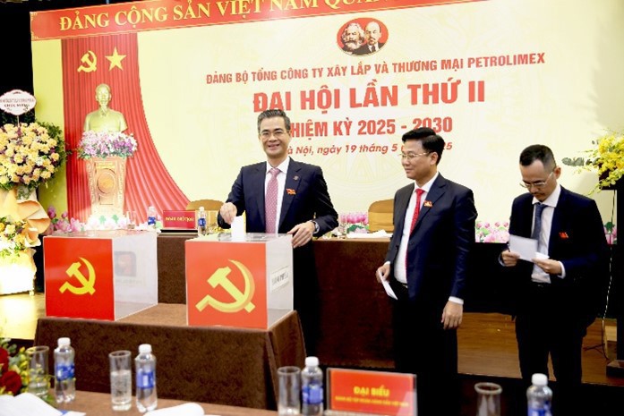 ĐẠI HỘI ĐẢNG BỘ TỔNG CÔNG TY XÂY LẮP VÀ THƯƠNG MẠI PETROLIMEX NHIỆM KỲ 2025-2030