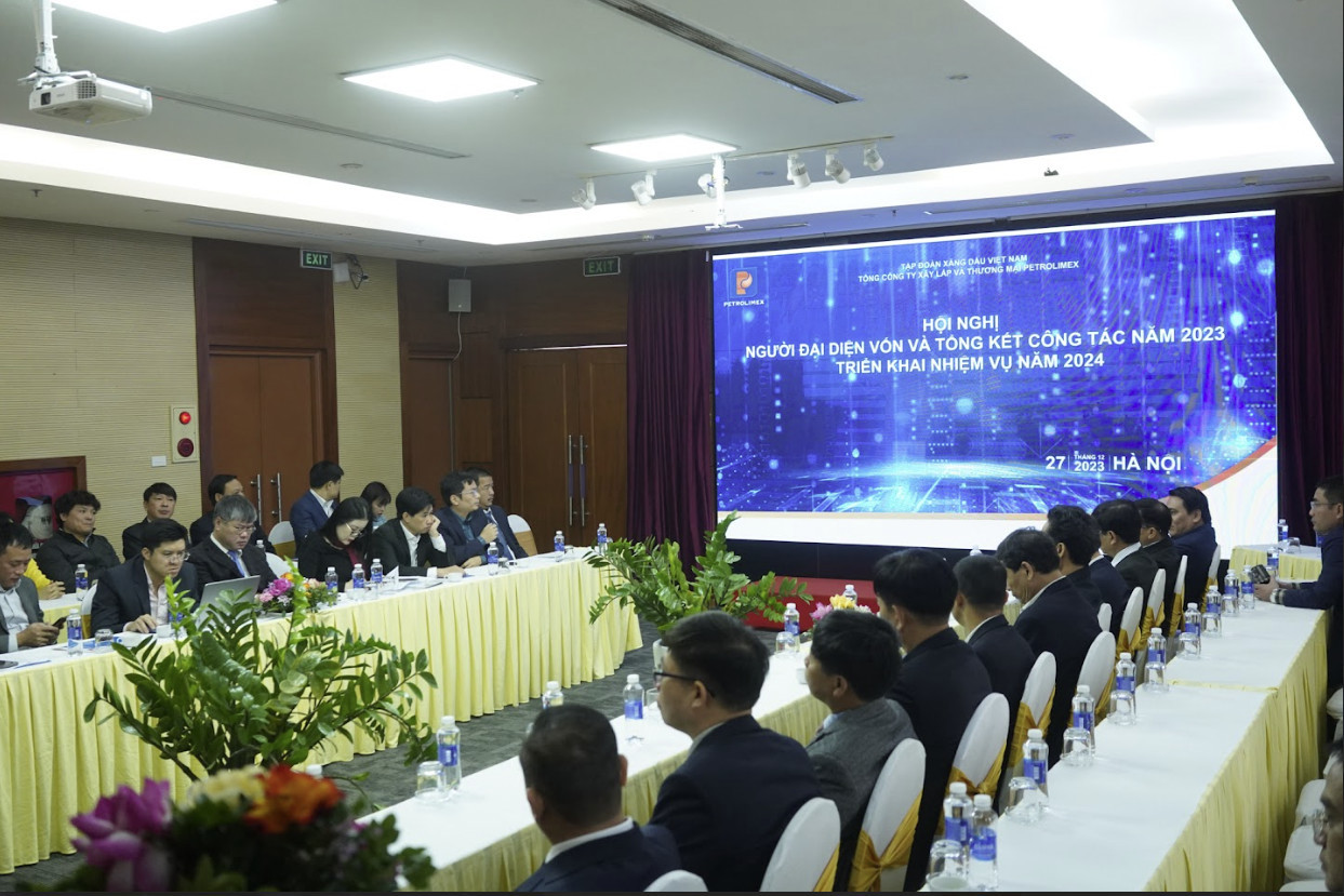 Tổng Công ty PGCC tổ chức: "Hội nghị người đại diện vốn và tổng kết công tác năm 2023, triển khai nhiệm vụ năm 2024"