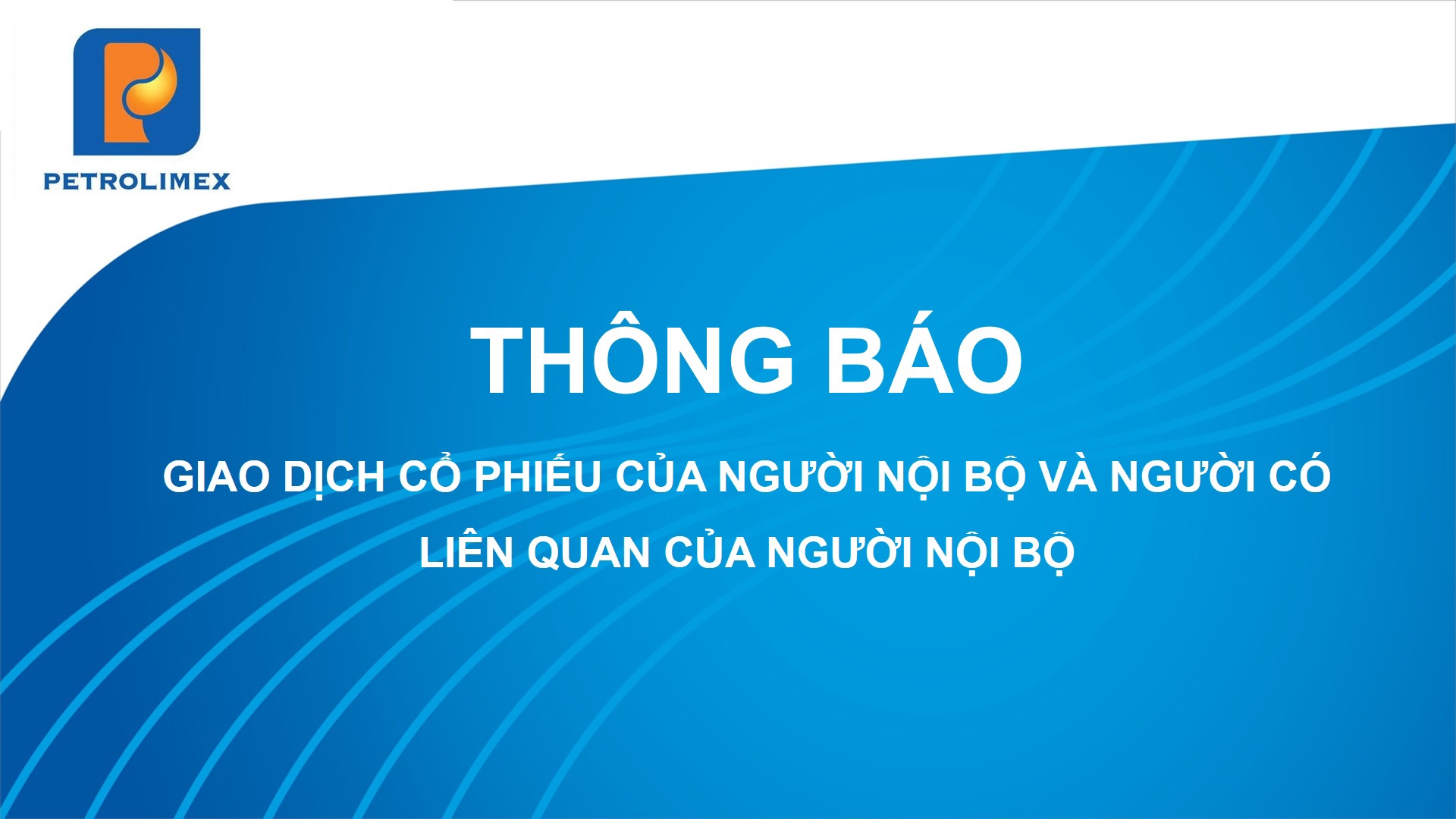 Thông báo giao dịch cổ phiếu PIT do PGCC sở hữu