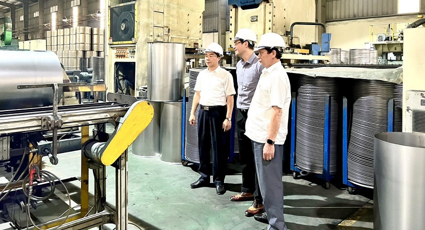 Lãnh đạo Tổng Công ty thăm, làm việc và định hướng kế hoạch sản xuất kinh doanh năm 2023 tại các đơn vị.