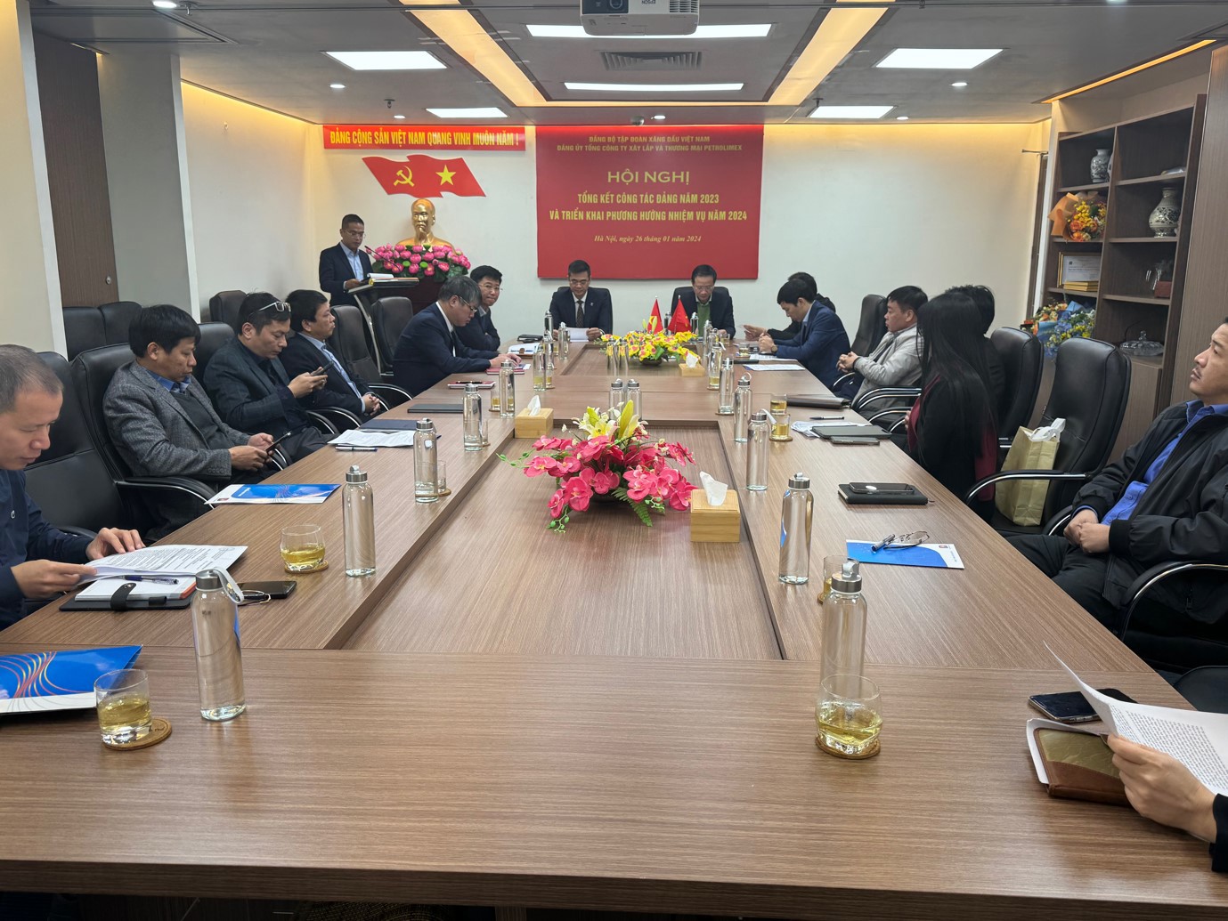 Hội nghị Tổng kết công tác xây dựng Đảng năm 2023, phương hướng nhiệm vụ năm 2024