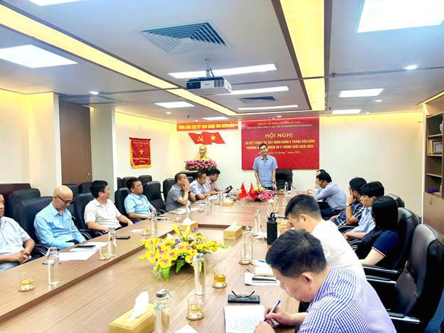 Hội nghị Sơ kết công tác Đảng 6 tháng đầu năm, phương hướng nhiệm vụ 6 tháng cuối năm 2025.
