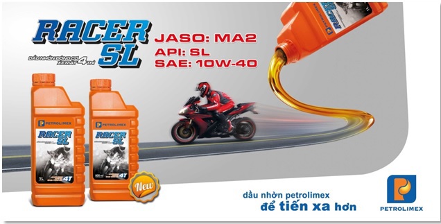PLC Racer SL - Sự lựa chọn tối ưu cho động cơ xe máy 4 thì