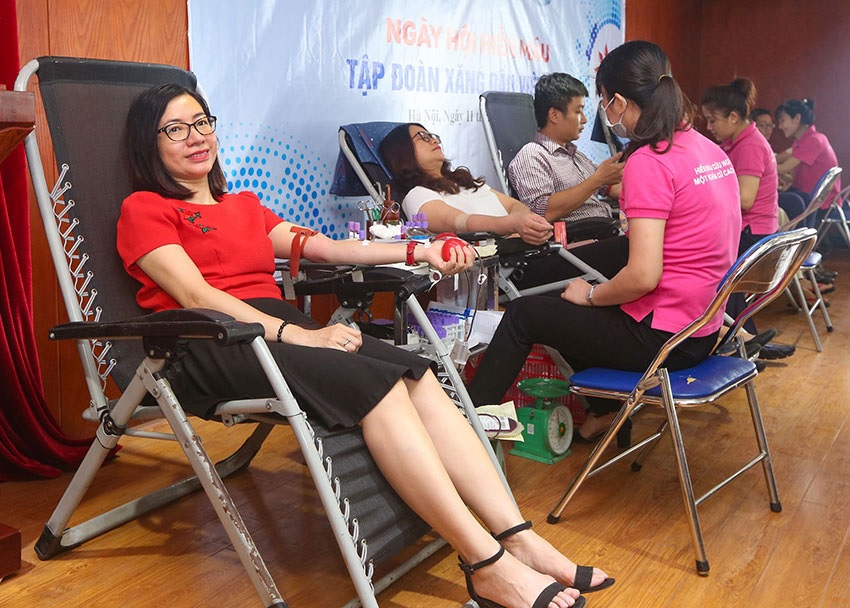 Đoàn thanh niên PLC với Ngày hội hiến máu tình nguyện