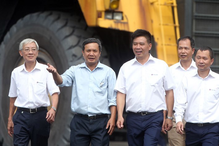 Dầu nhờn cao cấp Petrolimex tại Mỏ than Cọc Sáu