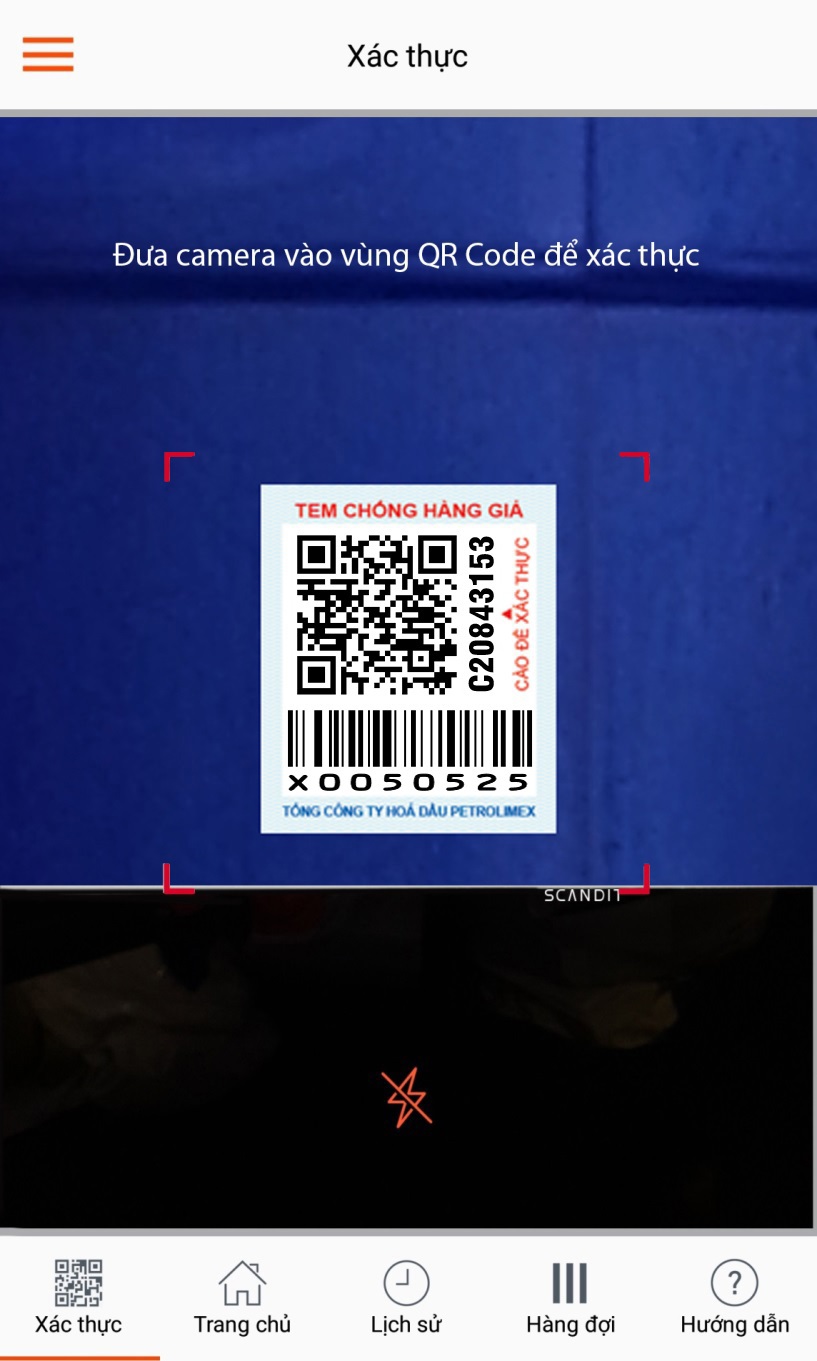 Khi sử dụng ứng dụng CheckVN quét lên mã QR2 thì hệ thống cung cấp những thông tin gì?