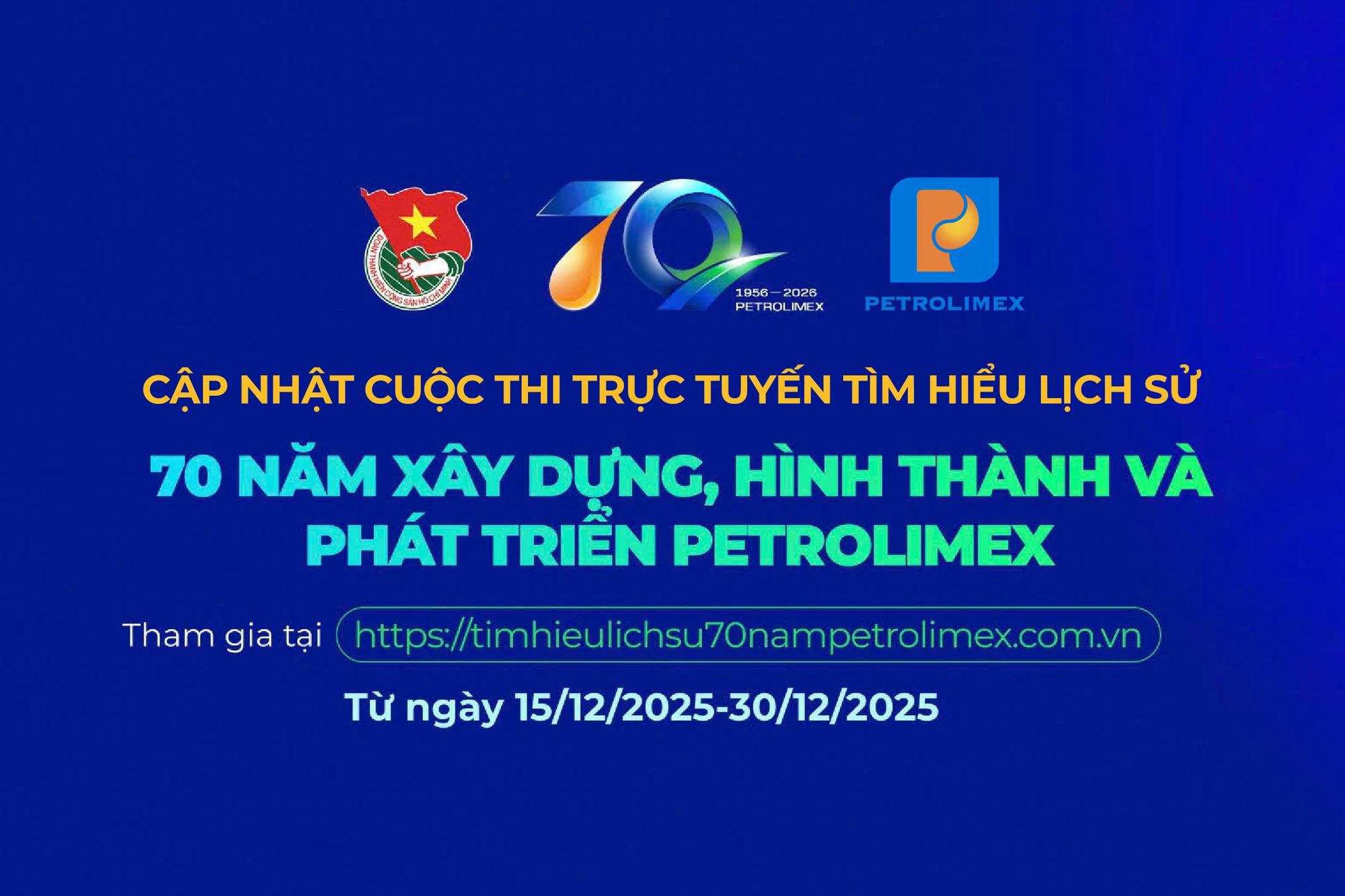 Gần 30.000 lượt tham gia cuộc thi Tìm hiểu 70 năm Petrolimex