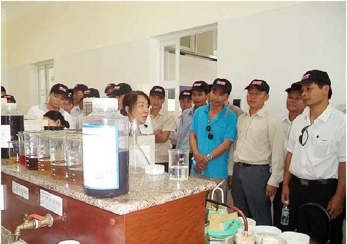Tập huấn kiến thức dầu nhờn tại Petrolimex Bà Rịa - Vũng Tàu