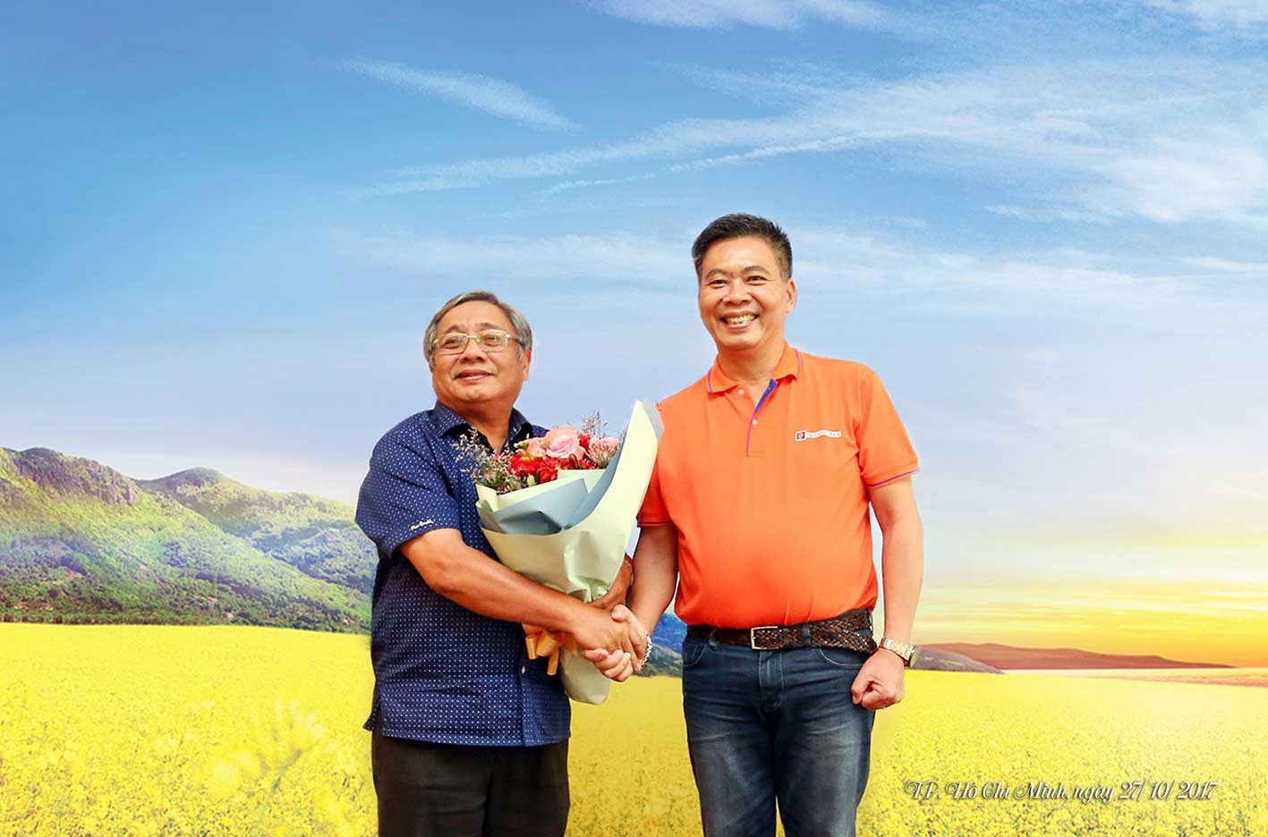 Gặp gỡ, cảm ơn Phó Giám đốc PLC Sài Gòn Đàm Mạnh Tiên