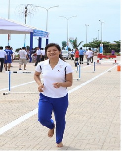 Quyết tâm lập thành tích tại Hội thao nghiệp vụ PCCC năm 2015