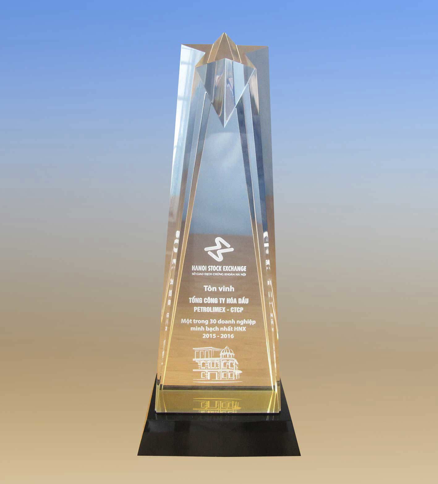 PLC - Top 30 Doanh nghiệp minh bạch nhất HNX 2015 - 2016