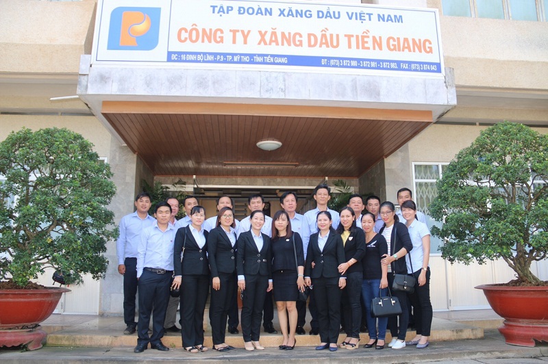 Giao lưu, trao đổi kinh nghiệm tại Petrolimex Tiền Giang