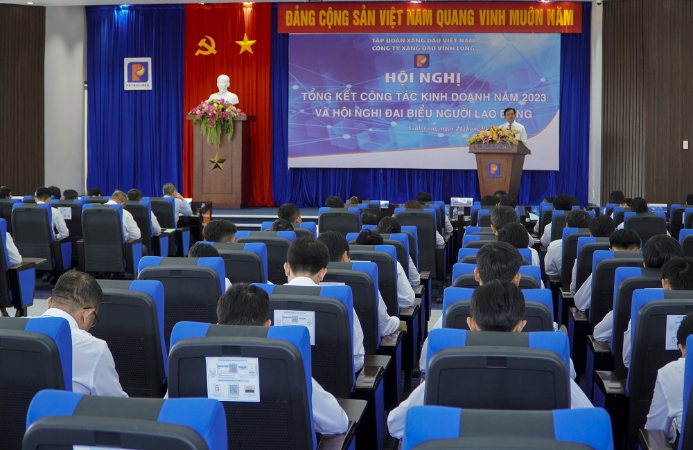 Petrolimex Vĩnh Long tổng kết công tác kinh doanh năm 2023