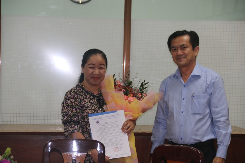 Công bố Quyết định bổ nhiệm Trưởng phòng Tài chính-Kế toán