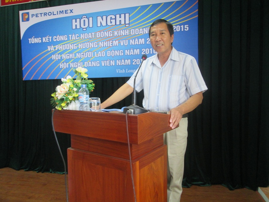 Petrolimex Vĩnh Long hoàn thành vượt mức kế hoạch 2015
