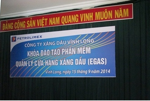 Đào tạo phần mềm Quản lý Cửa hàng Xăng dầu - EGAS